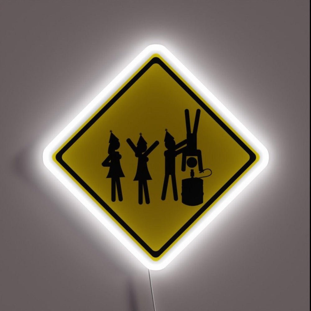 Party Road Sign Rgb Led Neon Sign - Shineneon