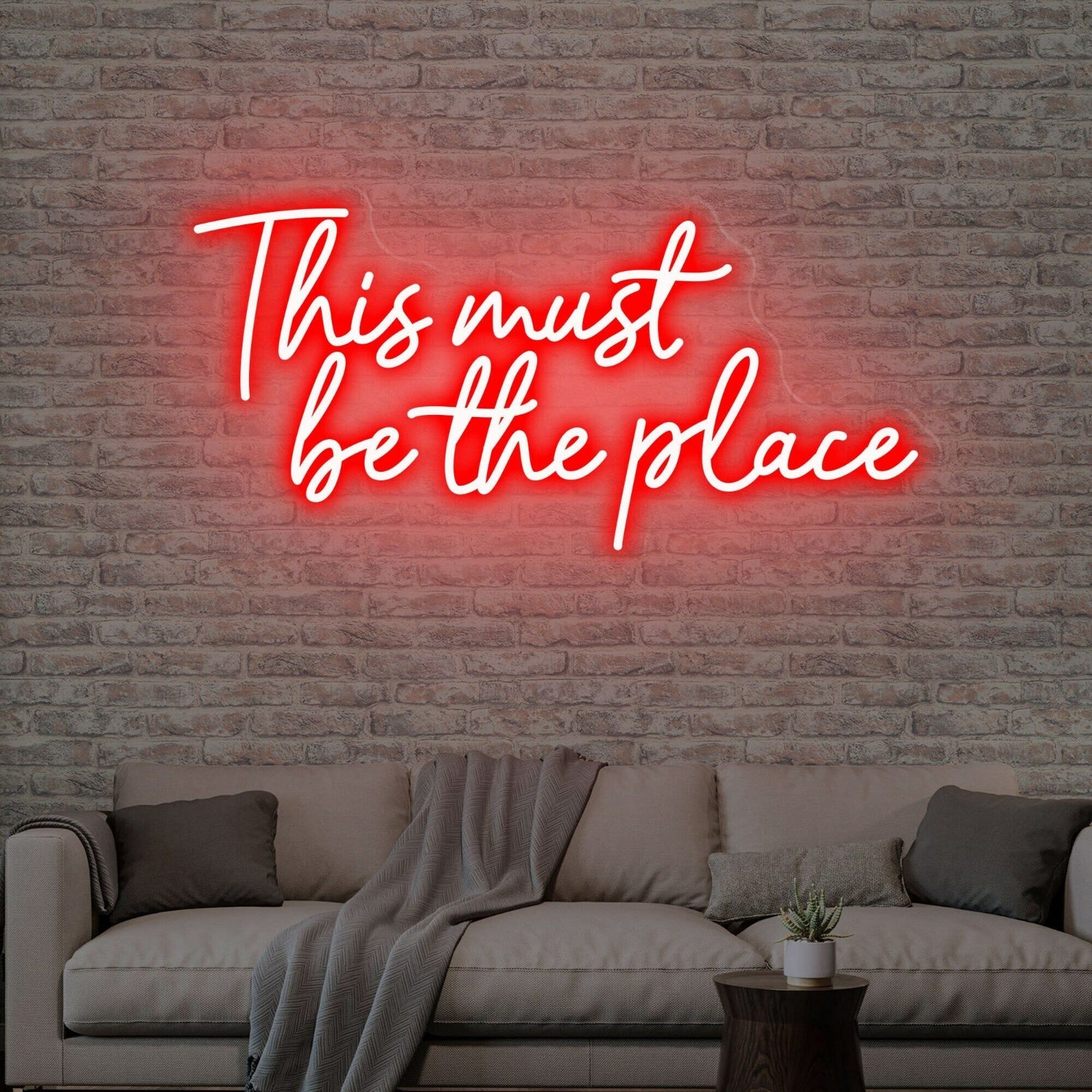 Party This Must Be The Place Led Neon Sign Decor | Shineneon