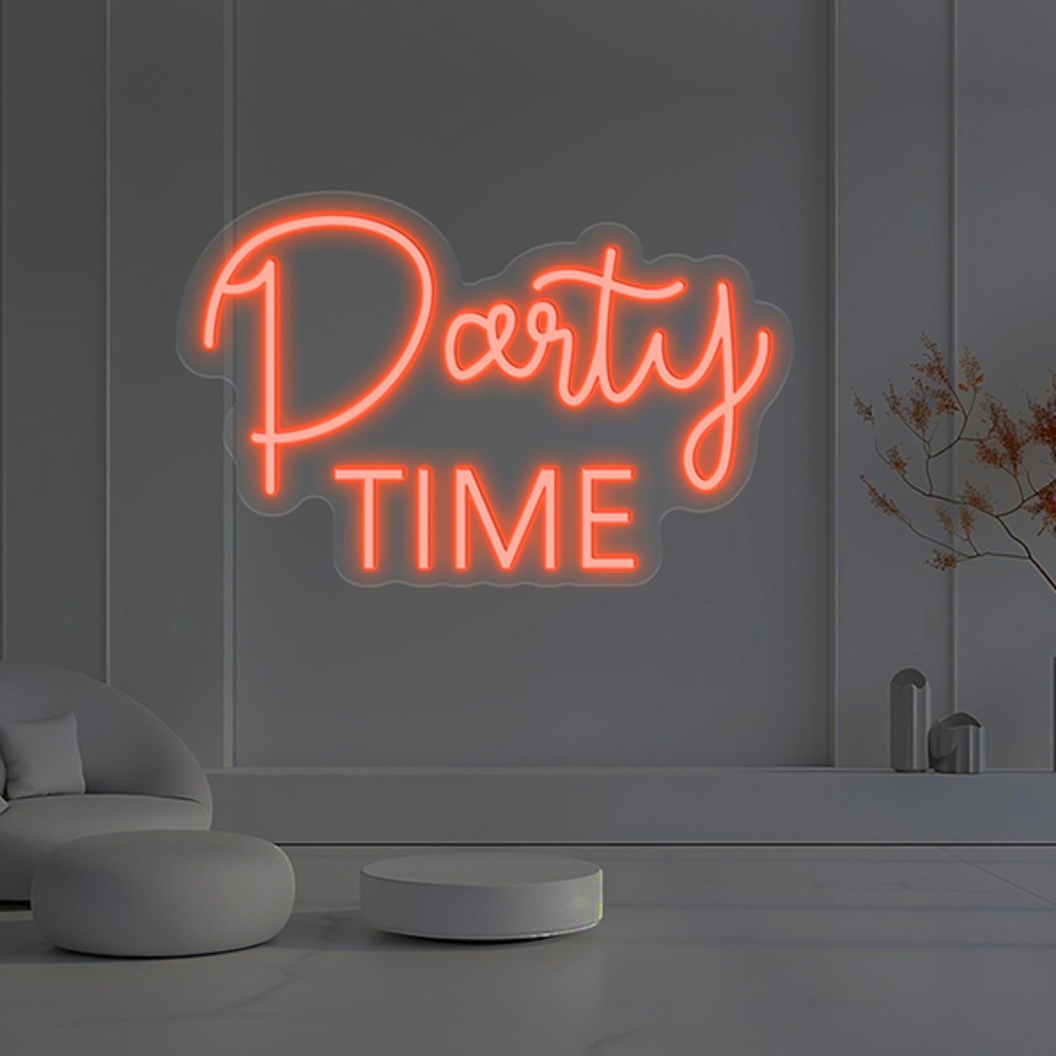 Party Time Led Neon Sign Wall Art Decors | Shineneon