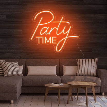 Party Time Neon Sign | Shineneon