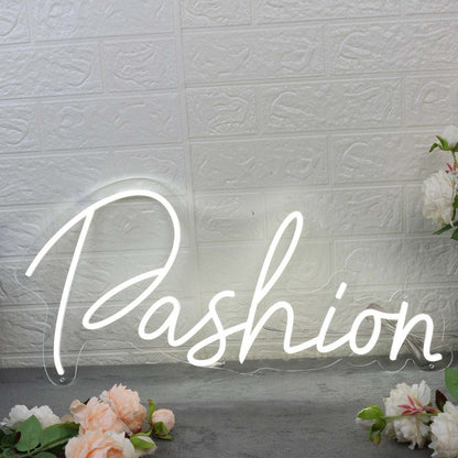 Pashion White Led Neon Sign - Shineneon