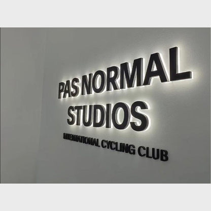 Pasnormal Studios 3D Frontlit And Backlit Channel Letter Led Light Sign