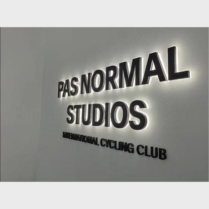 Pasnormal Studios 3D Frontlit And Backlit Channel Letter Led Light Sign - Shineneon
