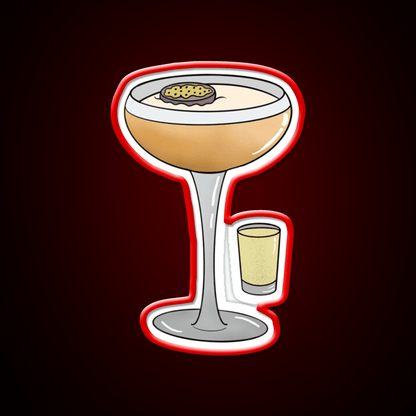 Passion Fruit Martini With Prosecco Cocktail Bar Decor Led Neon Sign Rgb Color - Shineneon