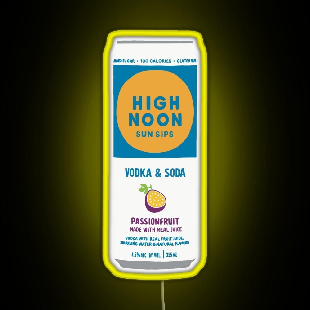 Passionfruit High Noon Rgb Led Neon Sign Pop Wall Art - Shineneon