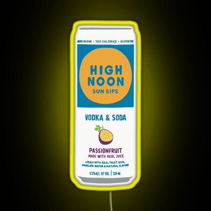 Passionfruit High Noon Rgb Led Neon Sign Pop Wall Art - Shineneon