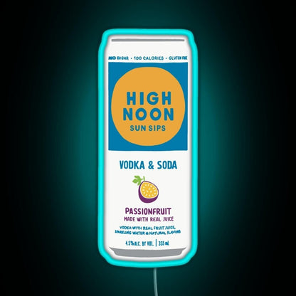 Passionfruit High Noon Rgb Led Neon Sign Pop Wall Art - Shineneon