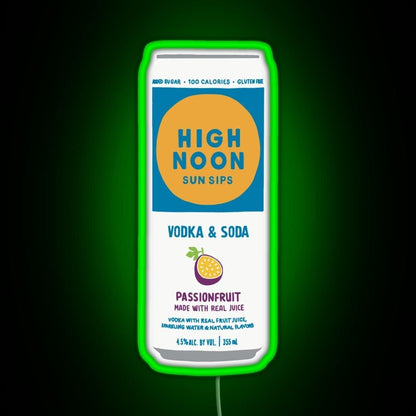 Passionfruit High Noon Rgb Led Neon Sign Pop Wall Art - Shineneon