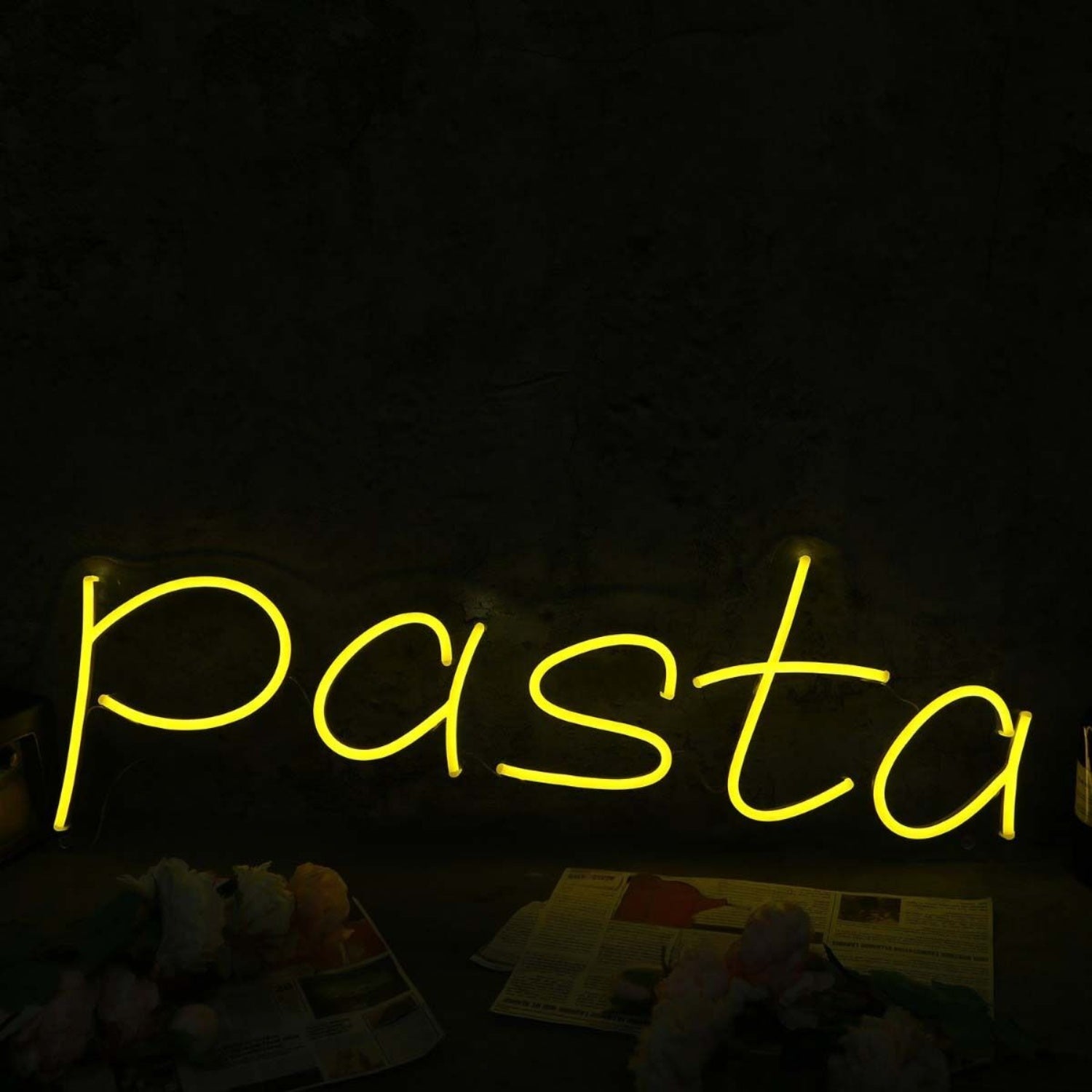 Pasta Yellow Led Neon Sign | Shineneon