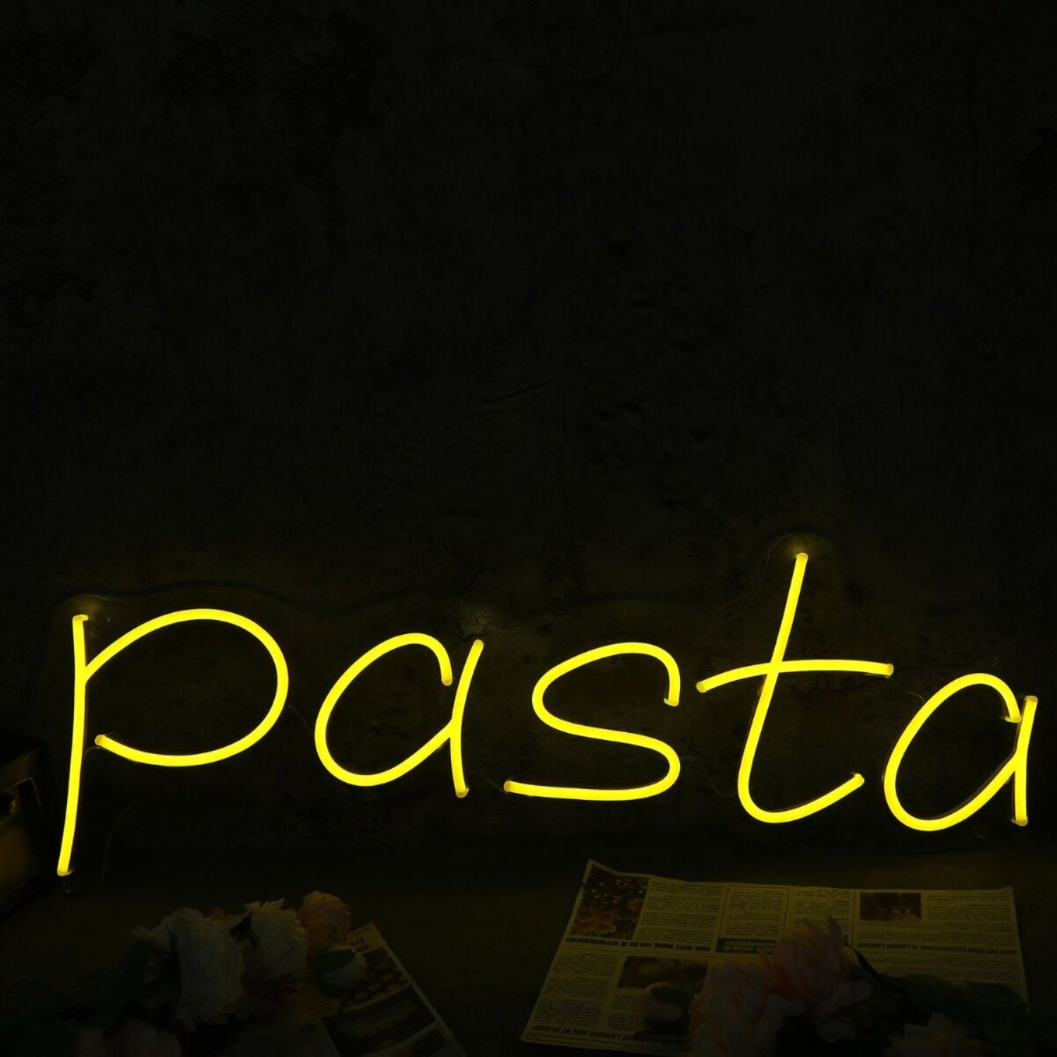 Pasta Yellow Led Neon Sign | Shineneon