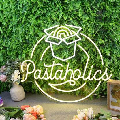 Pastaholics Yellow Led Neon Sign - Shineneon