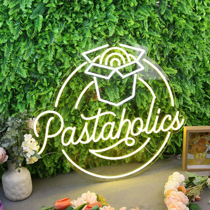 Pastaholics Yellow Led Neon Sign - Shineneon