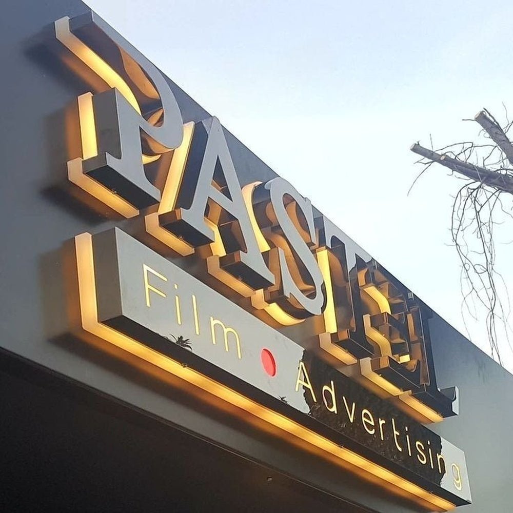 Pastei Film And Advertising 3D Backlit Channel Letters Led Light Sign - Shineneon