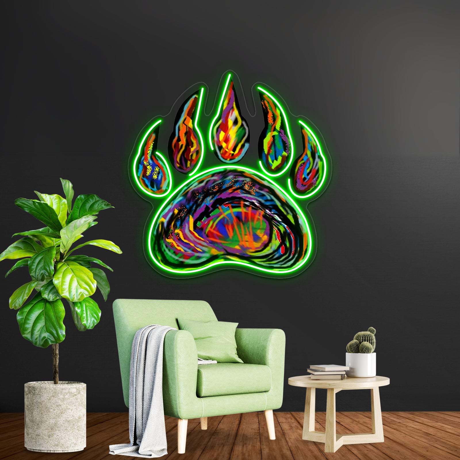 Path Less Traveled Wall Artwork Neon Signs | Shineneon