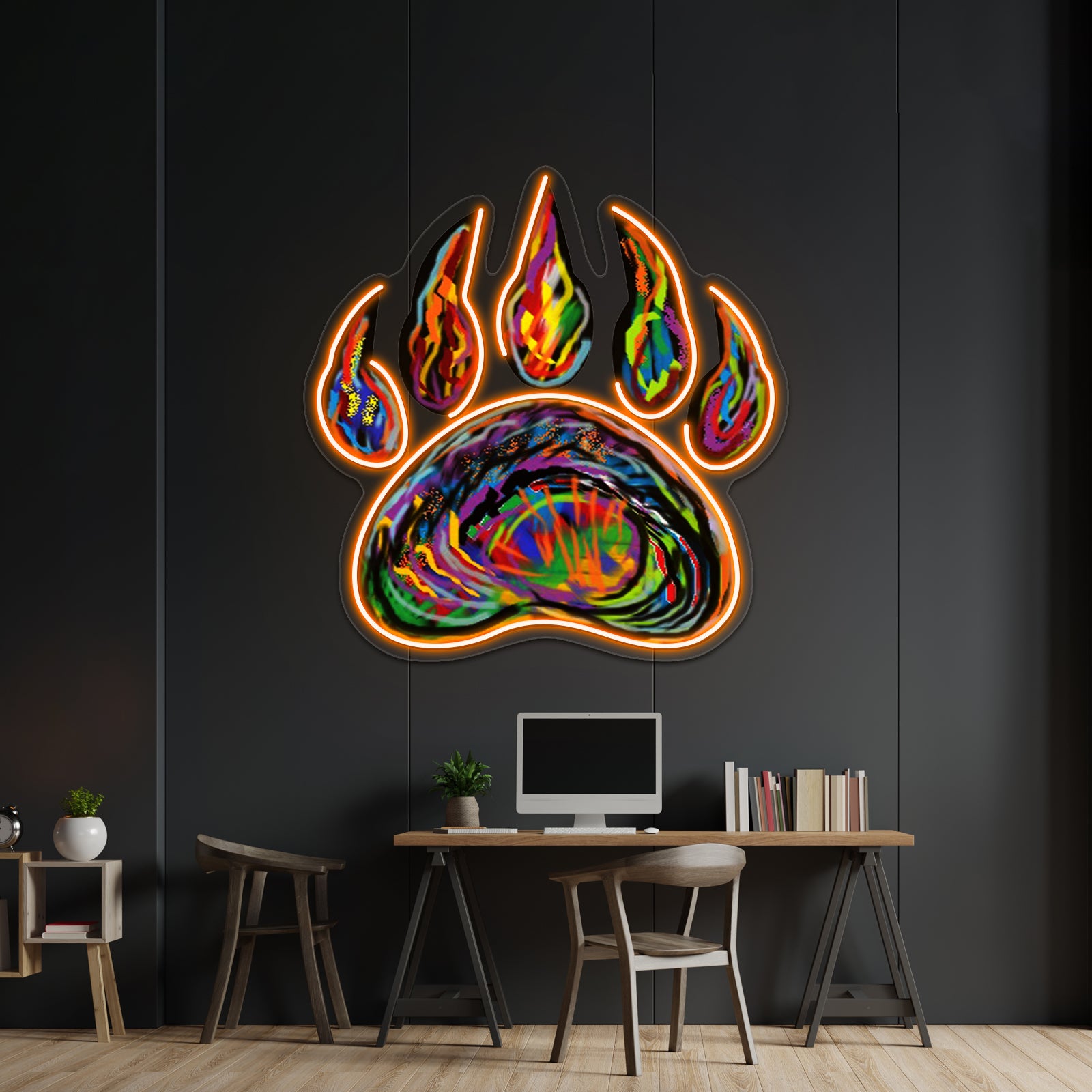 Path Less Traveled Wall Artwork Neon Signs | Shineneon