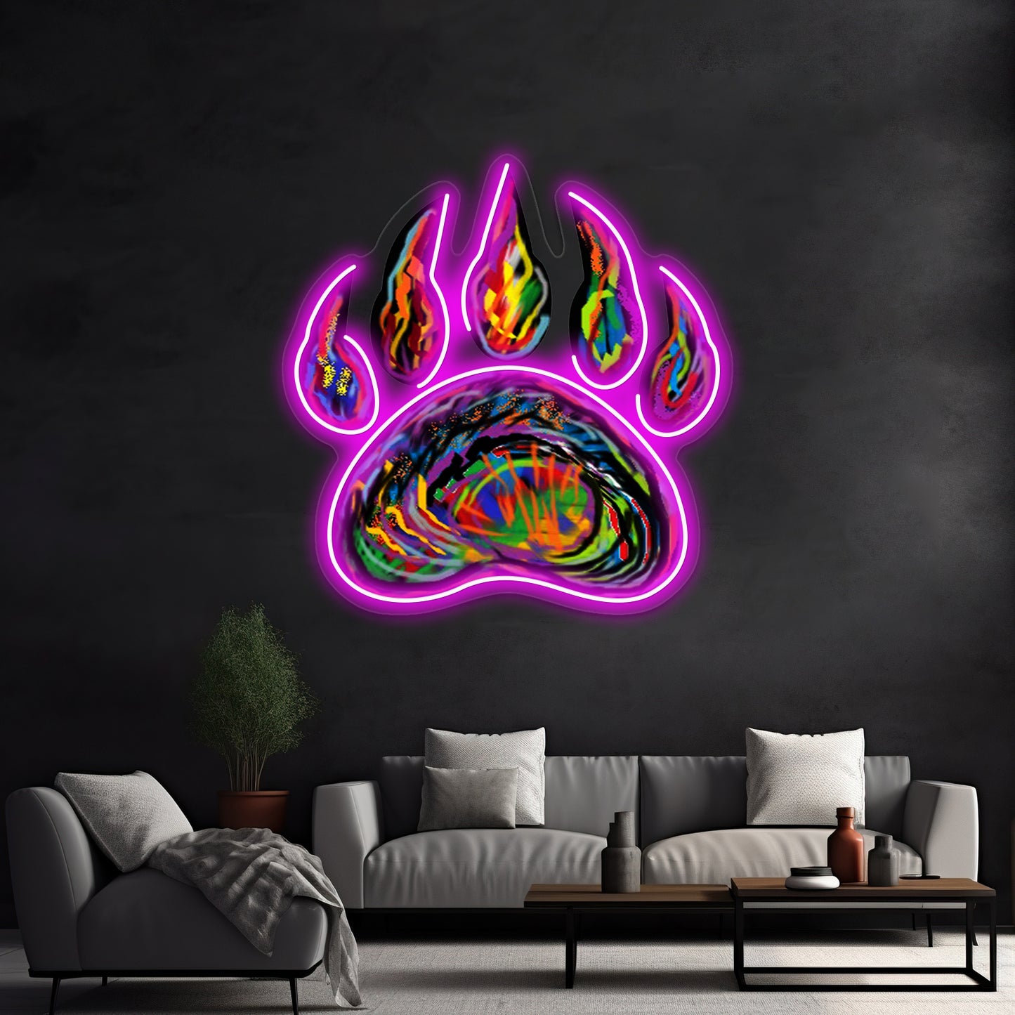 Path Less Traveled Wall Artwork Neon Signs