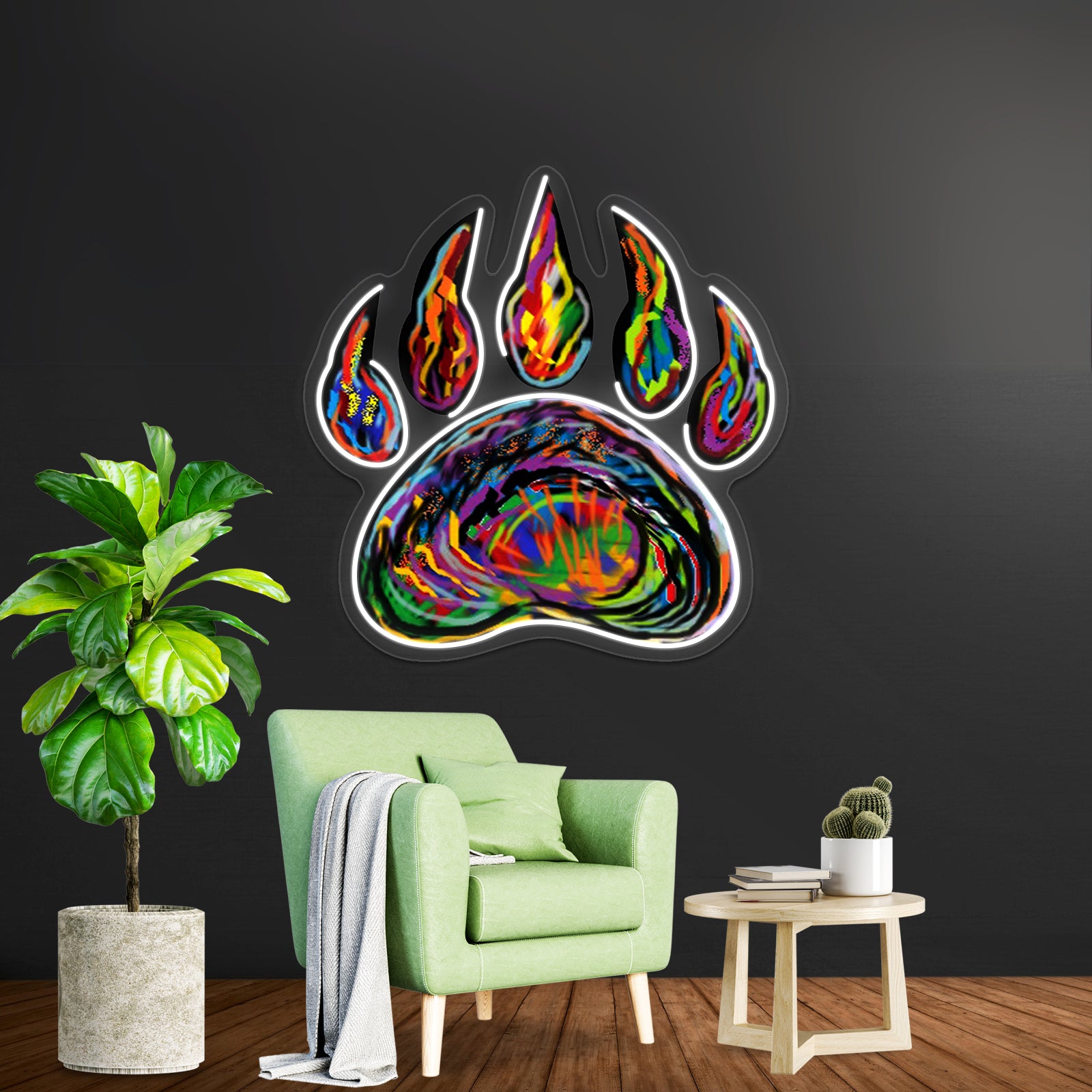 Path Less Traveled Wall Artwork Neon Signs | Shineneon