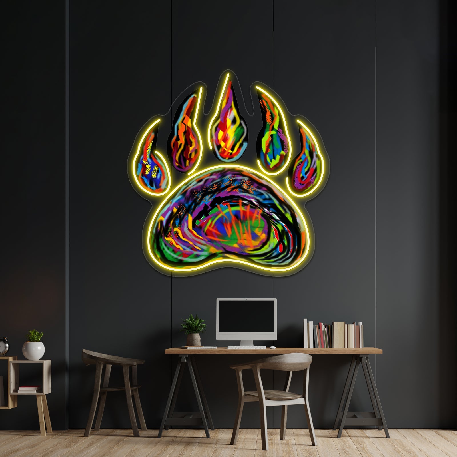 Path Less Traveled Wall Artwork Neon Signs | Shineneon
