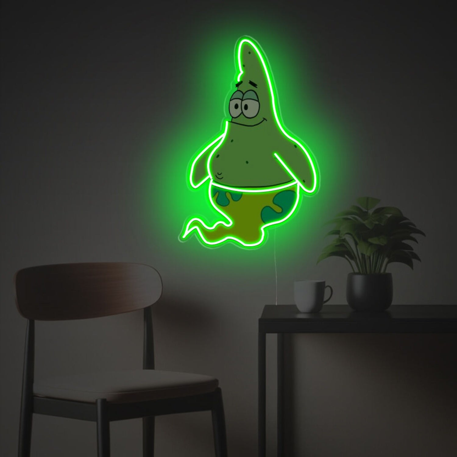 Patrick Ghost Led Neon Acrylic Artwork For Home | Shineneon