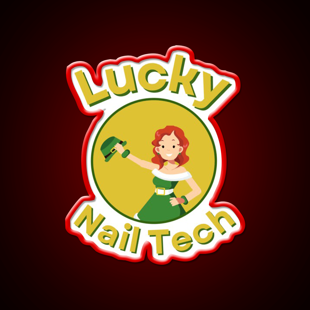 Patricks Day Nail Tech Beer Lover Nail Salon Led Neon Sign Rgb Color - Shineneon