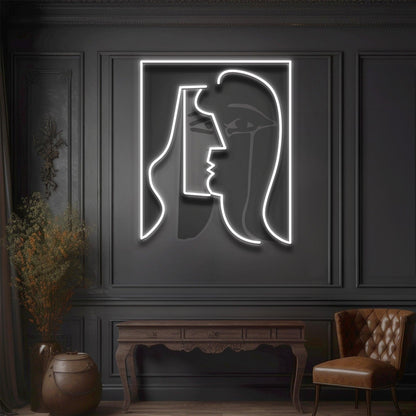 Patriotic Eagle American Flag Uv Printed Led Neon Sign For Home Bar Decor | Shineneon