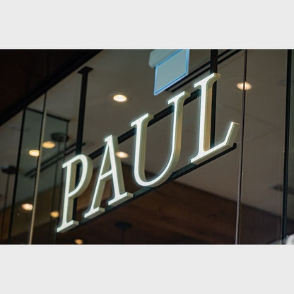 Paul 3D Backlit Channel Letters Led Light Sign