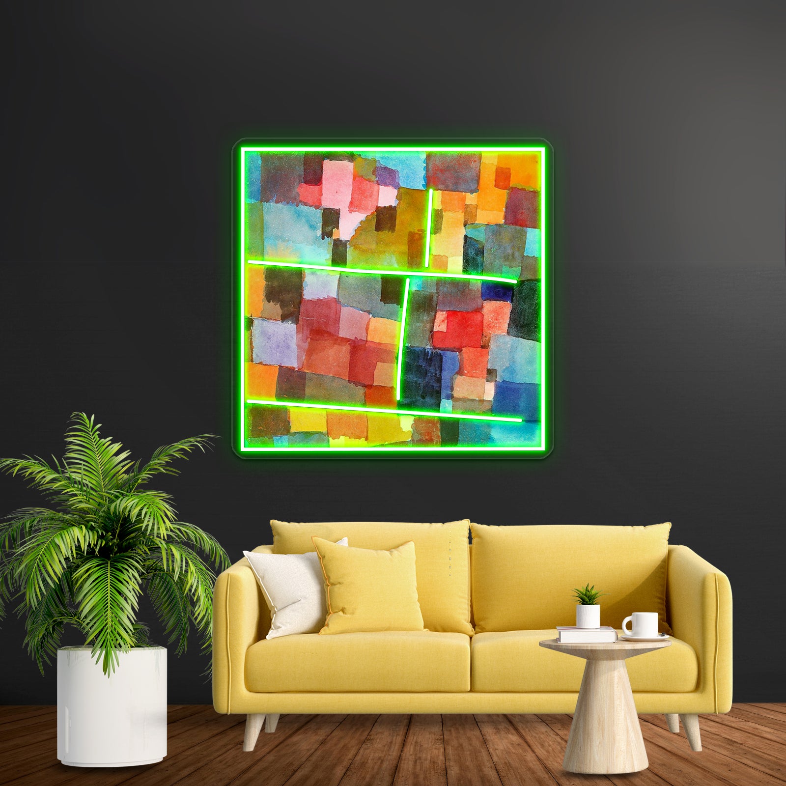 Paul Klee Abstract Art Wall Artwork Neon Signs | Shineneon
