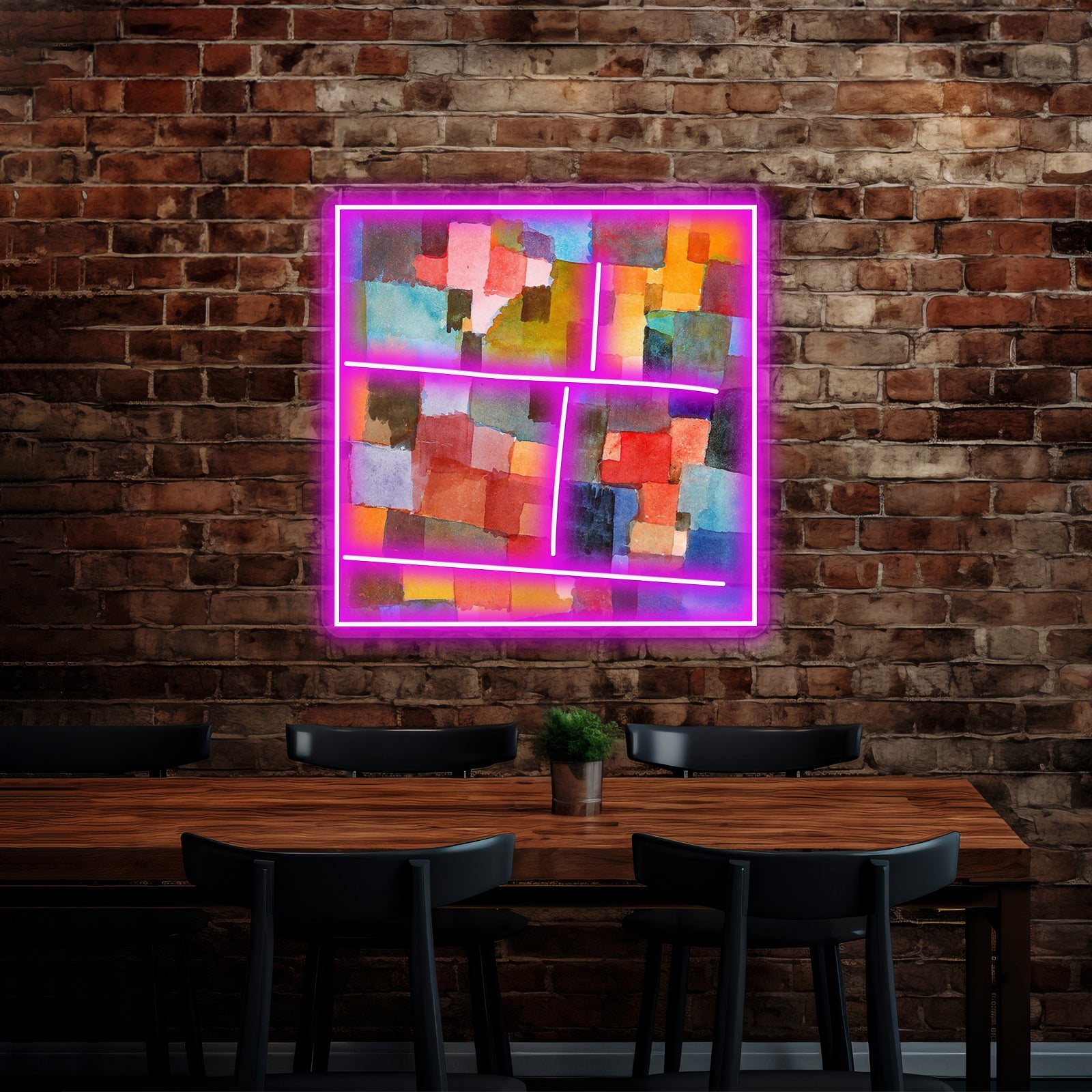 Paul Klee Abstract Art Wall Artwork Neon Signs | Shineneon