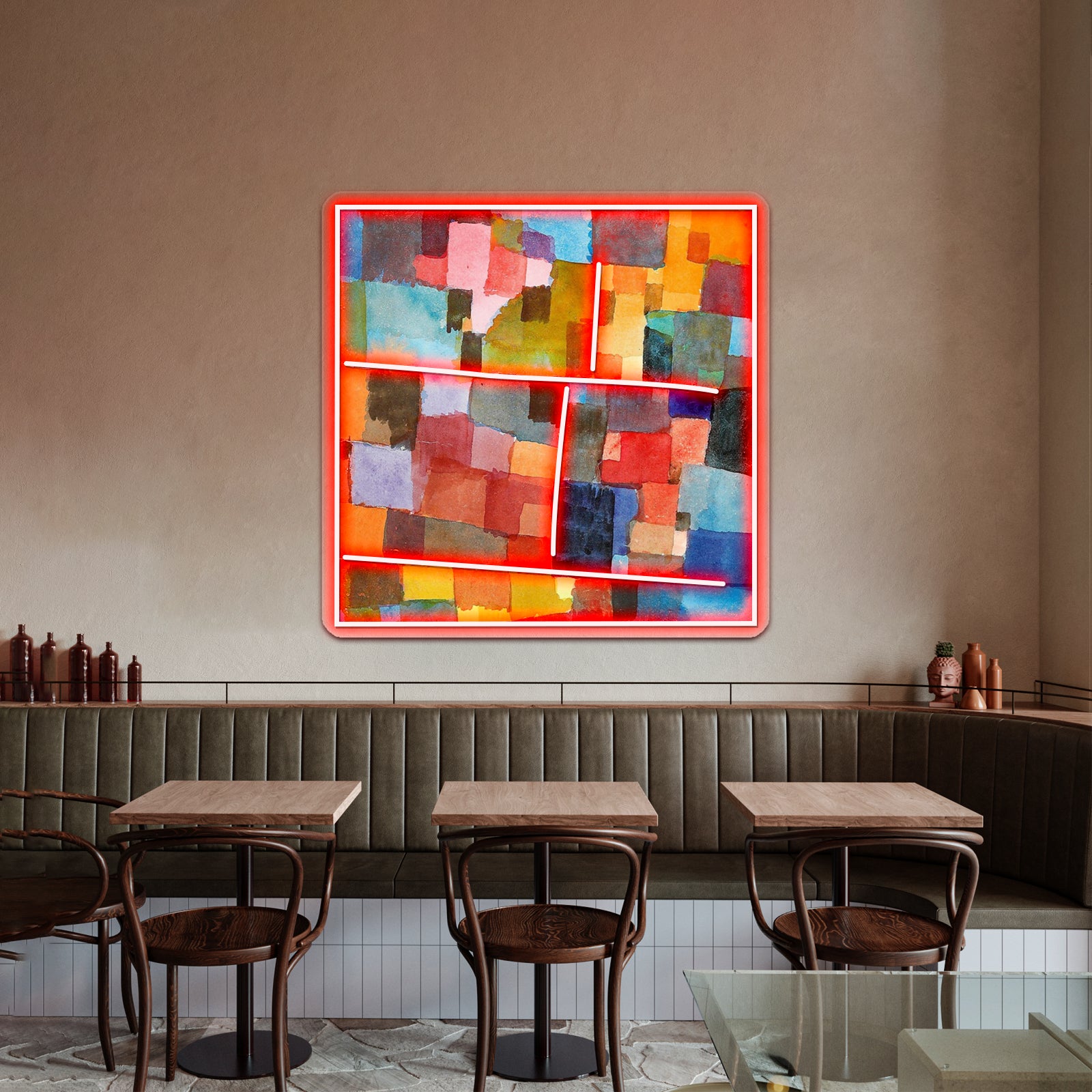 Paul Klee Abstract Art Wall Artwork Neon Signs | Shineneon