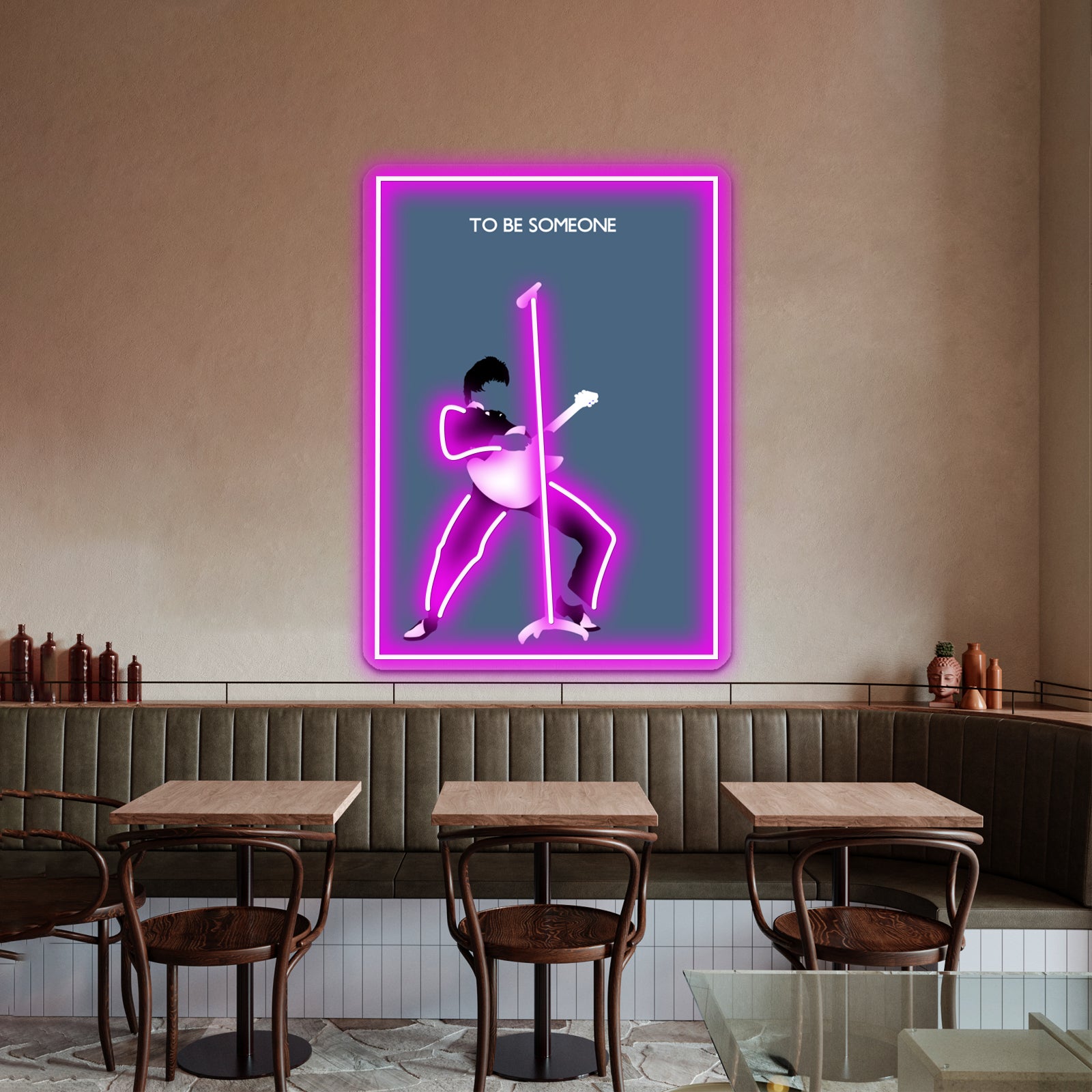 Paul Weller Of The Jam Minimalist Pop Artwork Neon Wall Sign | Shineneon