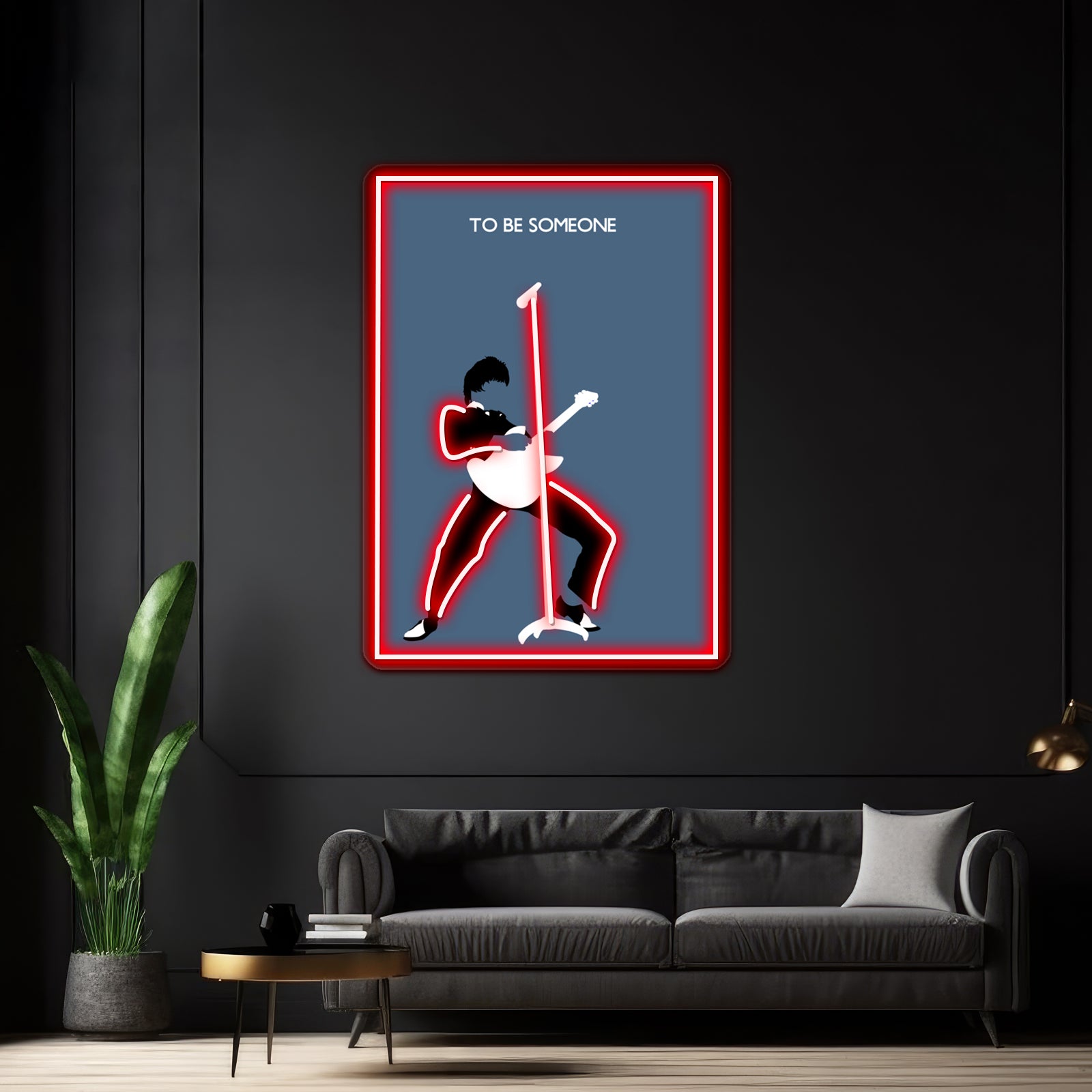 Paul Weller Of The Jam Minimalist Pop Artwork Neon Wall Sign | Shineneon