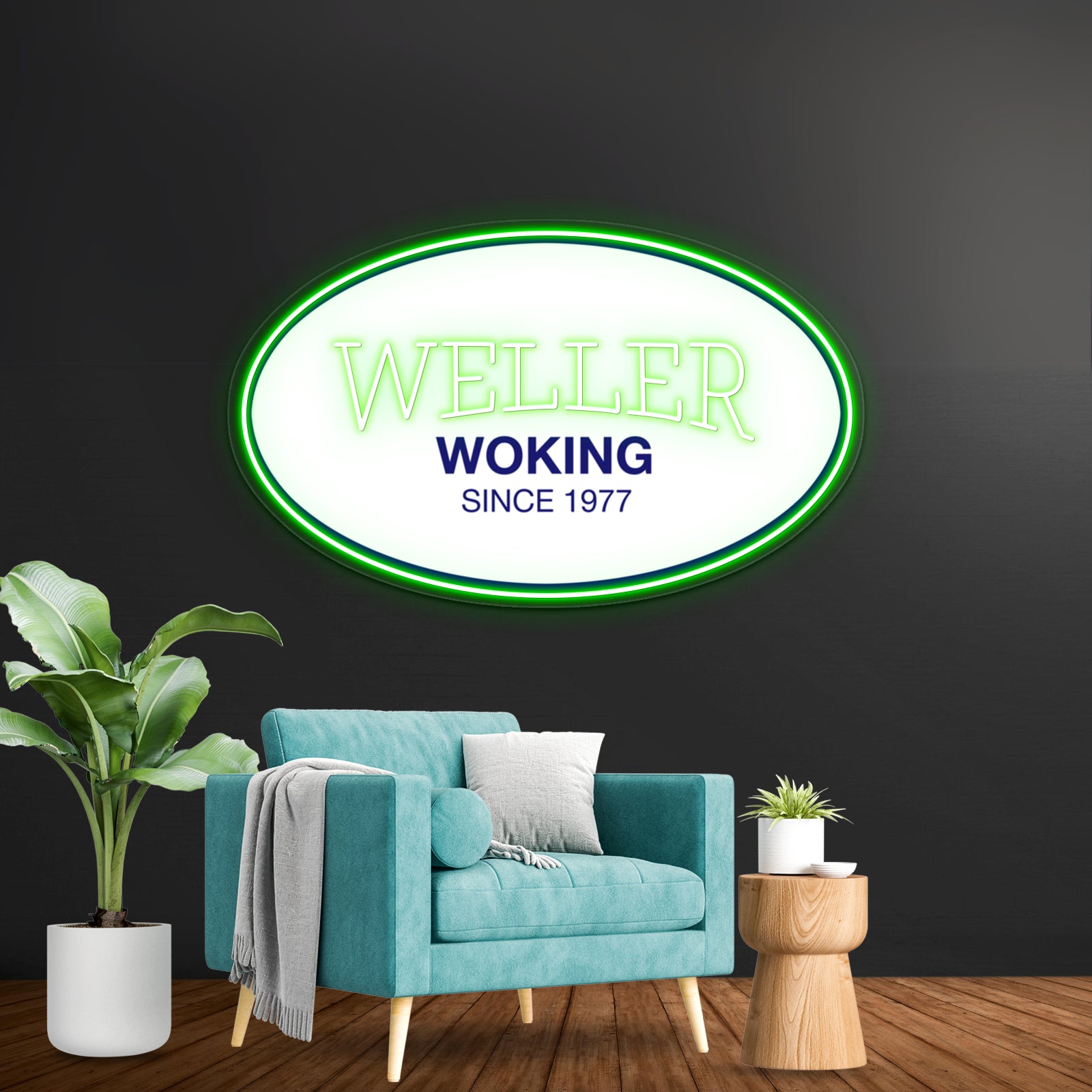 Paul Weller Woking Artwork Neon Wall Sign | Shineneon