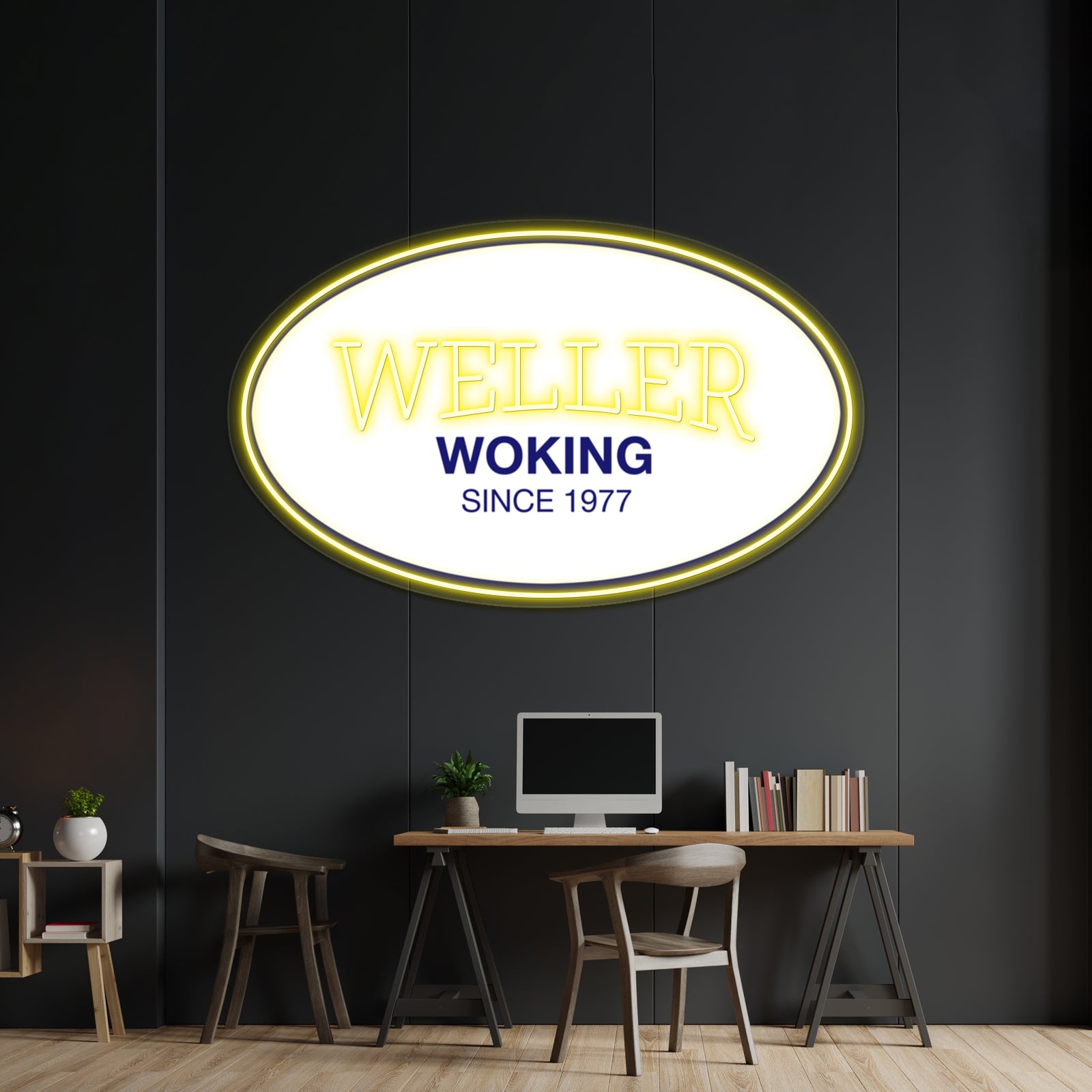 Paul Weller Woking Artwork Neon Wall Sign | Shineneon