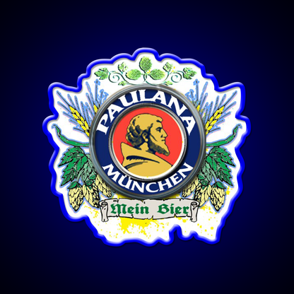 Paulaner Munchen Beer One Of Germanys Beer Bar Decor Led Neon Sign Rgb Color - LED neon sign view 5