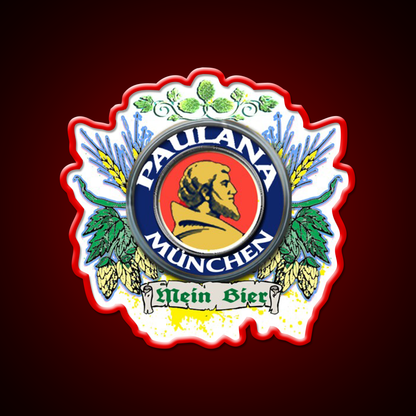 Paulaner Munchen Beer One Of Germanys Beer Bar Decor Led Neon Sign Rgb Color - LED neon sign view 10