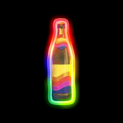 Paulaner Spezi Beer Bar Decor Led Neon Sign Business Led Sign Rgb Color - LED neon sign close-up detail