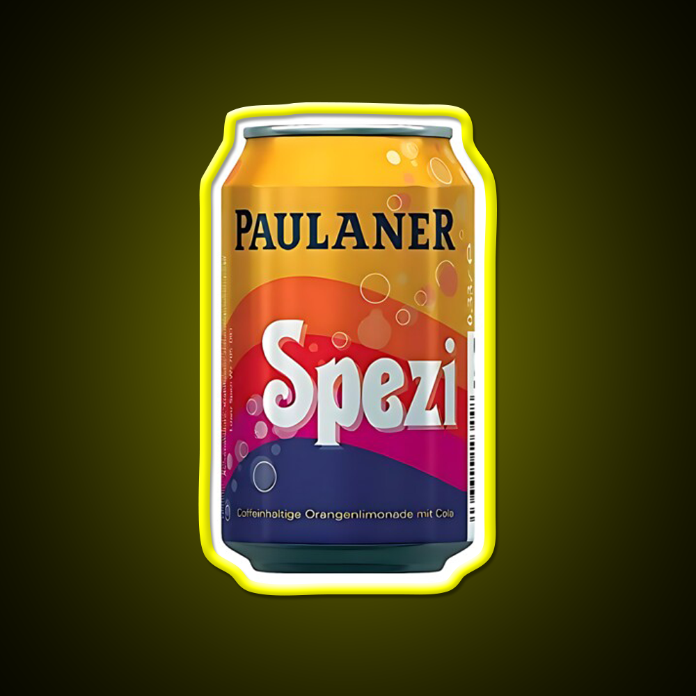 Paulaner Spezi Beer Bar Decor Led Neon Sign Home Bar Decor Rgb Color - LED neon sign view 7