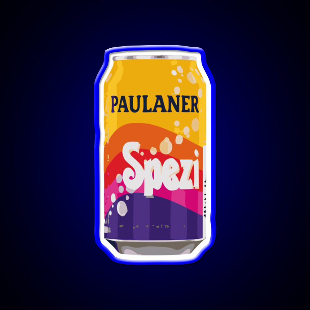 Paulaner Spezi Beer Bar Decor Led Neon Sign Wall Art Rgb Color - LED neon sign view 5
