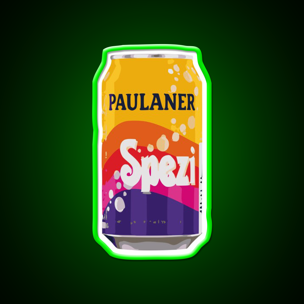Paulaner Spezi Beer Bar Decor Led Neon Sign Wall Art Rgb Color - LED neon sign view 8