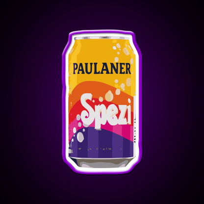 Paulaner Spezi Beer Bar Decor Led Neon Sign Wall Art Rgb Color - LED neon sign view 9