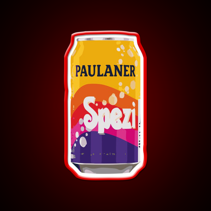 Paulaner Spezi Beer Bar Decor Led Neon Sign Wall Art Rgb Color - LED neon sign view 10