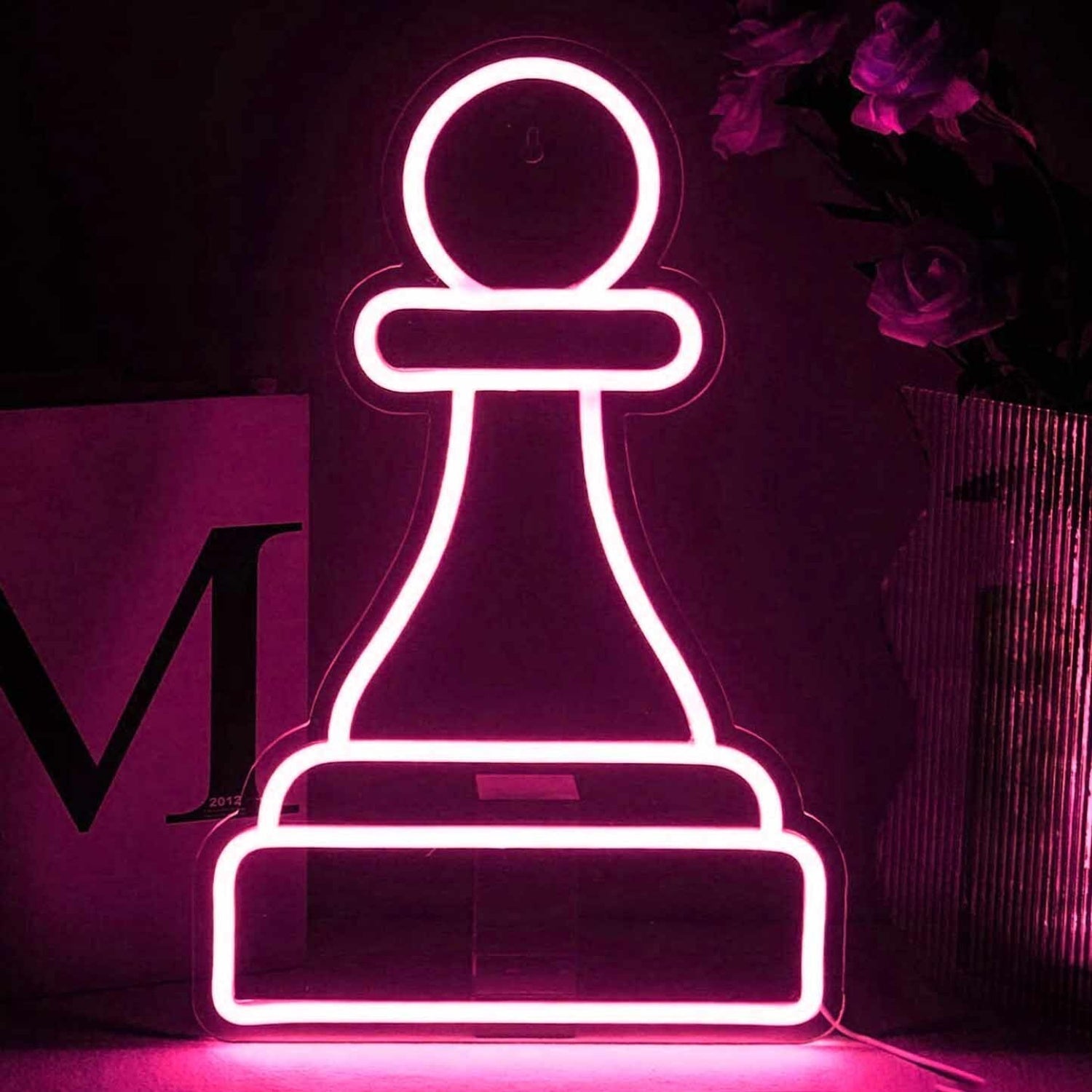 Pawn Chess Piece Led Light - Shineneon