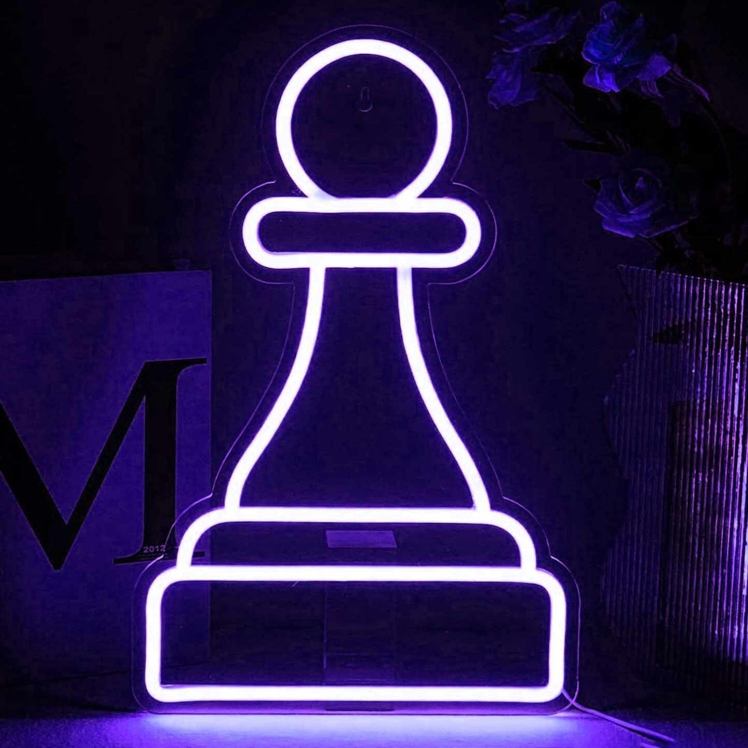 Pawn Chess Piece Led Light - Shineneon
