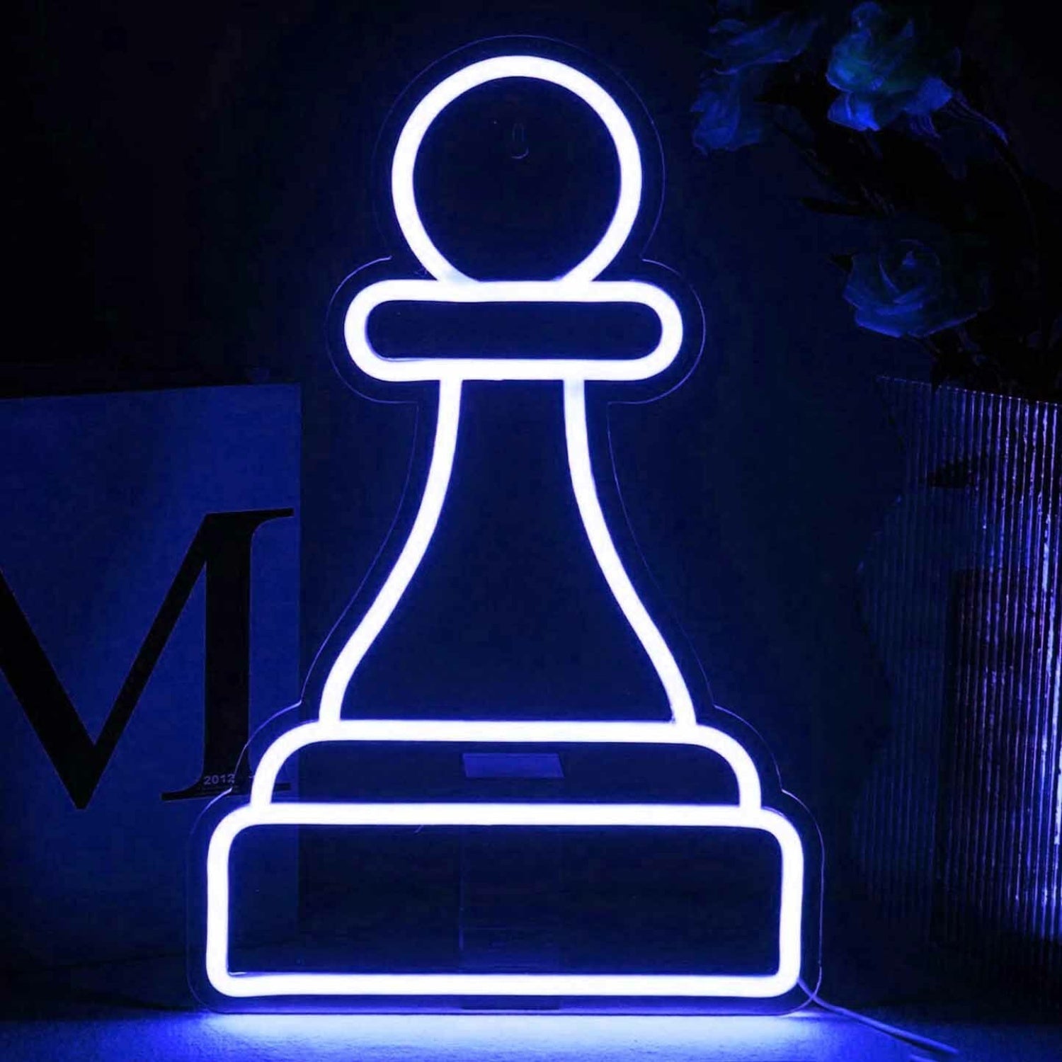 Pawn Chess Piece Led Light - Shineneon