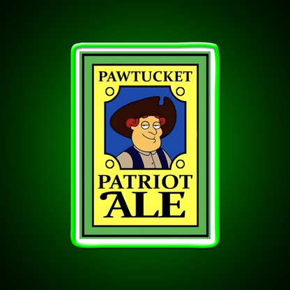 Pawtucket Patriot Ale Beer Bar Decor Led Neon Sign Rgb Color - LED neon sign view 8