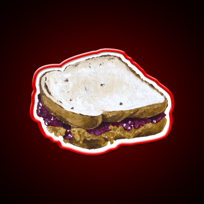 Pb And J Snack Food Led Neon Sign Rgb Color - Shineneon