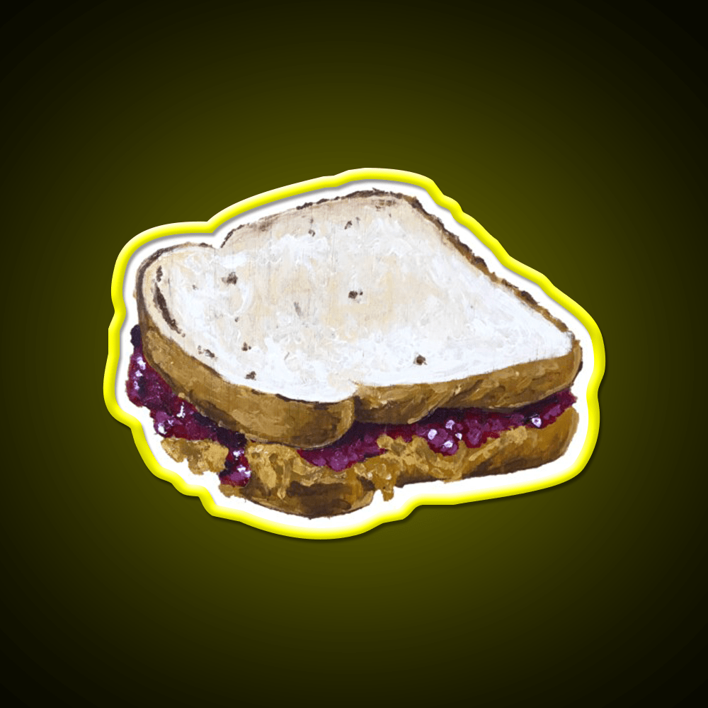 Pb And J Snack Food Led Neon Sign Rgb Color - Shineneon