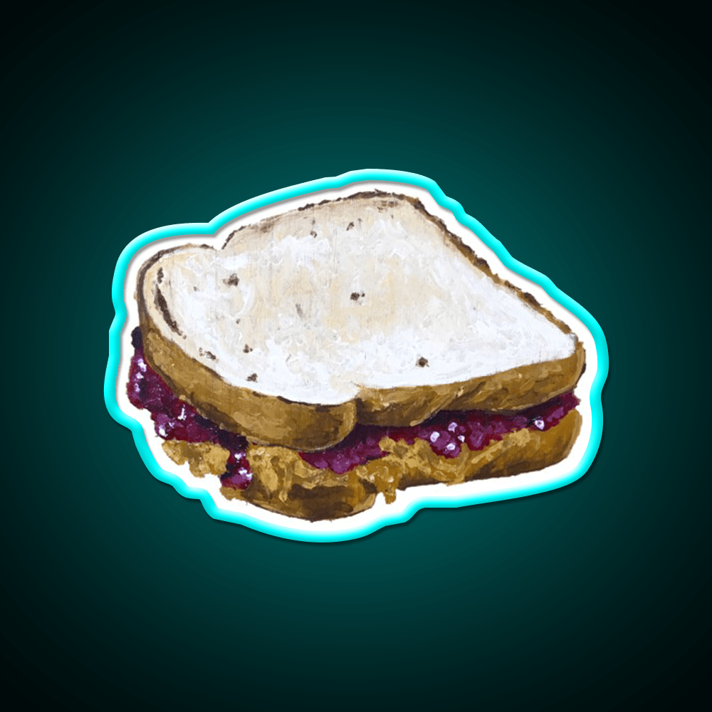 Pb And J Snack Food Led Neon Sign Rgb Color - Shineneon