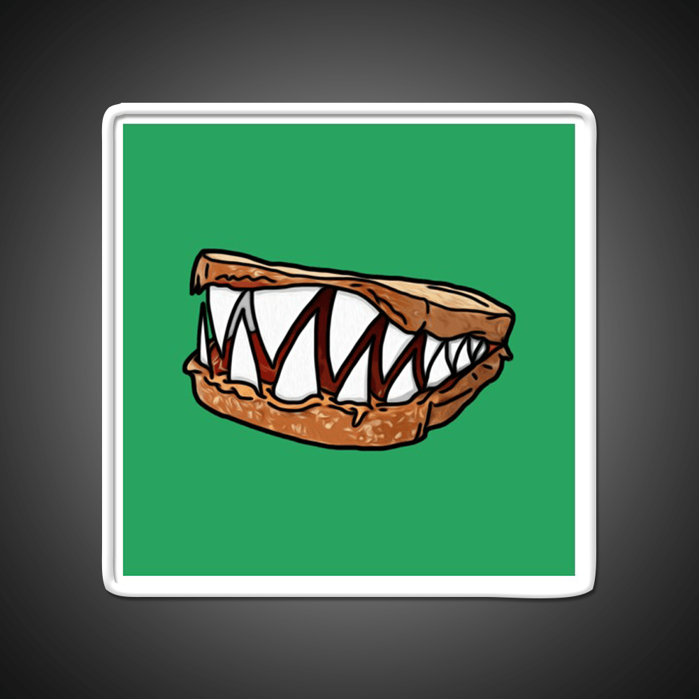 Pb And Jaws Fast Food Led Neon Sign For Burger Place Rgb Color - Shineneon