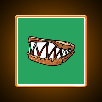 Pb And Jaws Fast Food Led Neon Sign For Burger Place Rgb Color - Shineneon